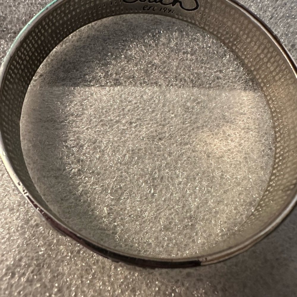 Coach Enamel Bangle Bracelet in Black And Silver - Picture 6 of 8